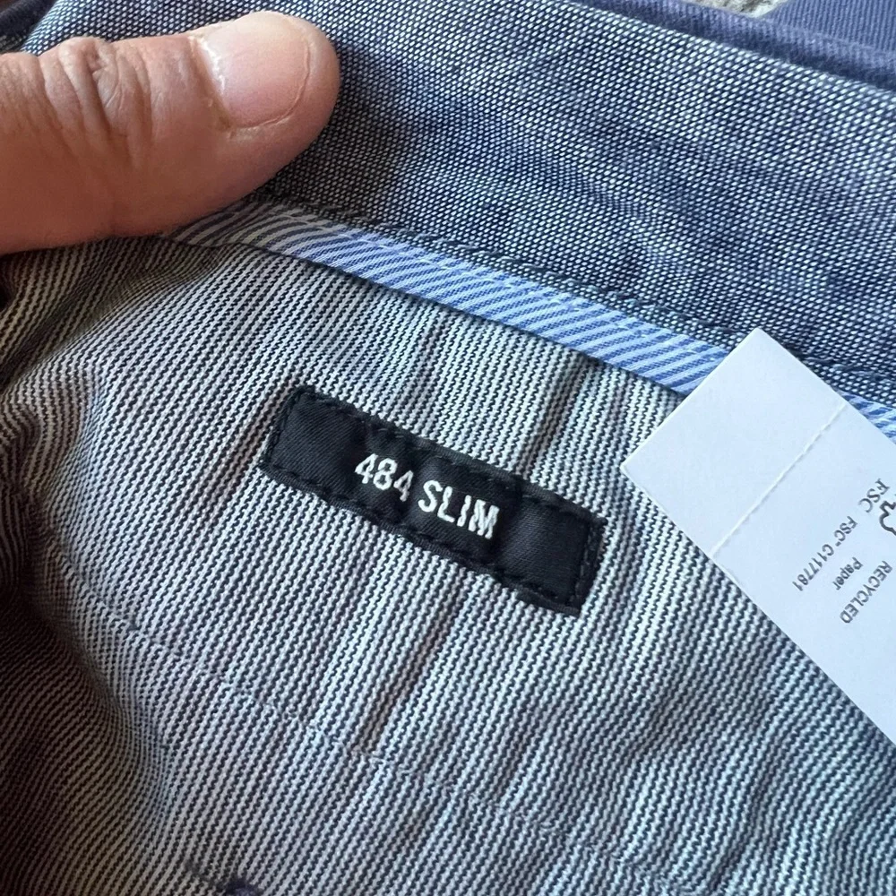 J.Crew Dusty Blue Slim Fit Chino Pants